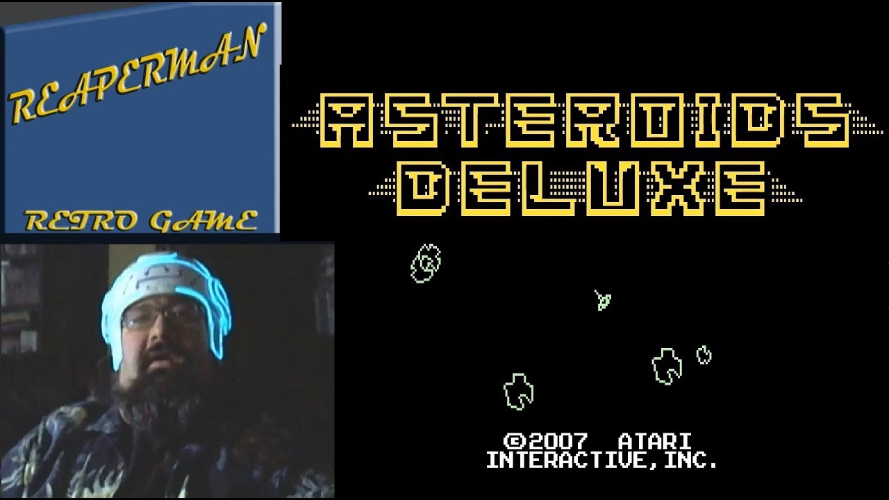 Asteroids Deluxe 7800 Homebrew by PacManPlus