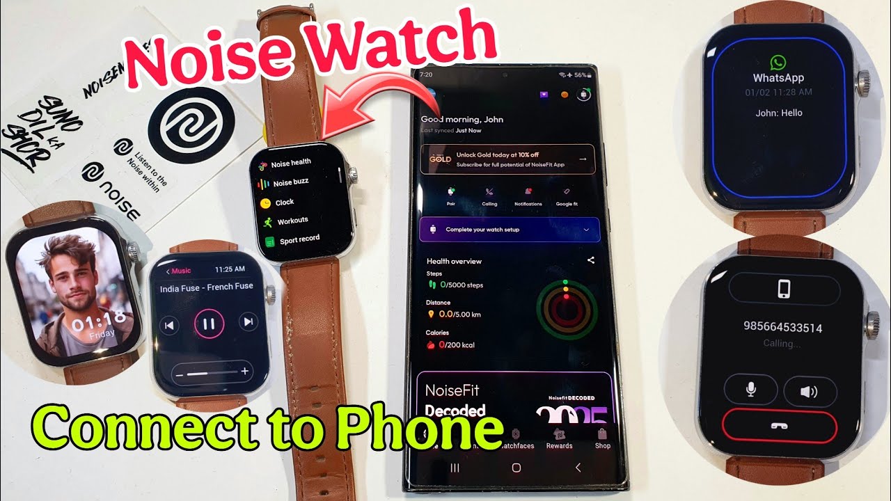 Noise Smartwatch Connect To Phone | Noise Smartwatch Mobile Se Connect Kaise Kare | Noise