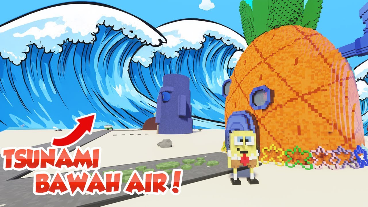 AKU SIKSA VILALGER DENGAN TSUNAMI DI BAWAH LAUT ??!!!
