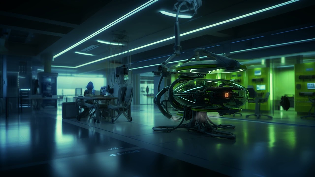 Molecular Biology Lab. Sci-Fi Ambiance for Sleep, Study, Relaxation