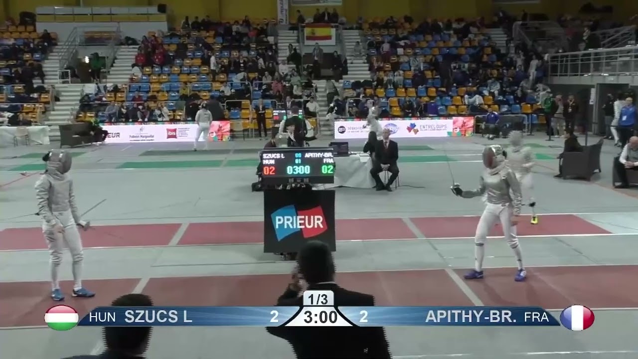 Orleans Grand Prix 2022 SWS - L32 - Luca Szucs HUN v Manon Apithy-Brunet FRA