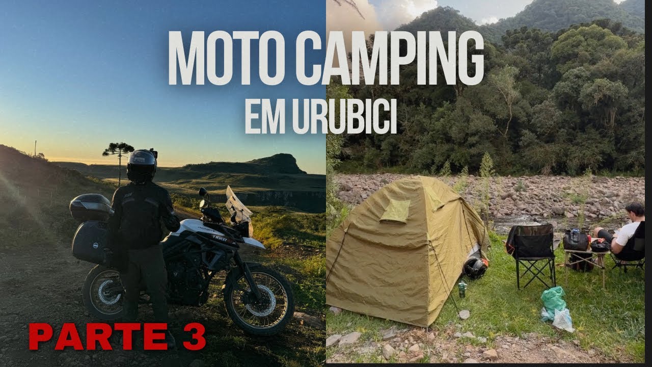 Moto Camping em Urubici: Estradas Surreais e Acampamento na Natureza 🏕️🏍️