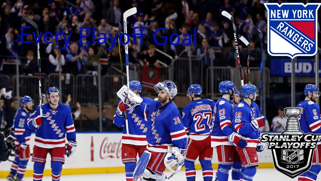 Every New York Rangers Goal during the 2017 Stanley Cup Playoffs
