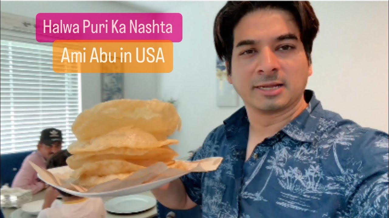 Halwa Puri ka Nashta begum nay bnaya for parents #halwapuri #nashta
