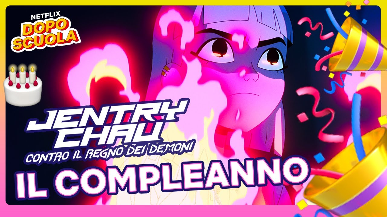 UNA SORPRESA DI COMPLEANNO 🥷👹 Jentry Chau contro il regno dei demoni | Netflix DOPOSCUOLA