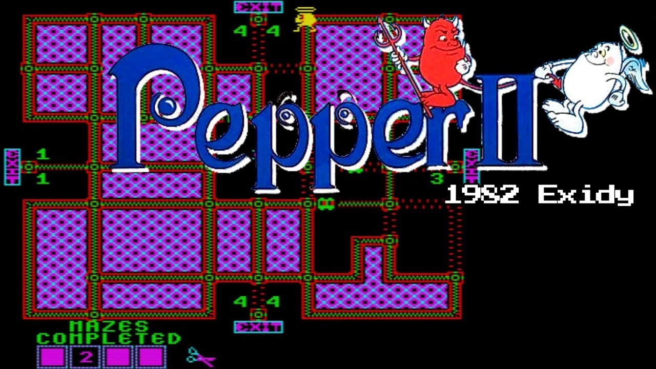 PEPPERⅡ 1982 Exidy Arcade
