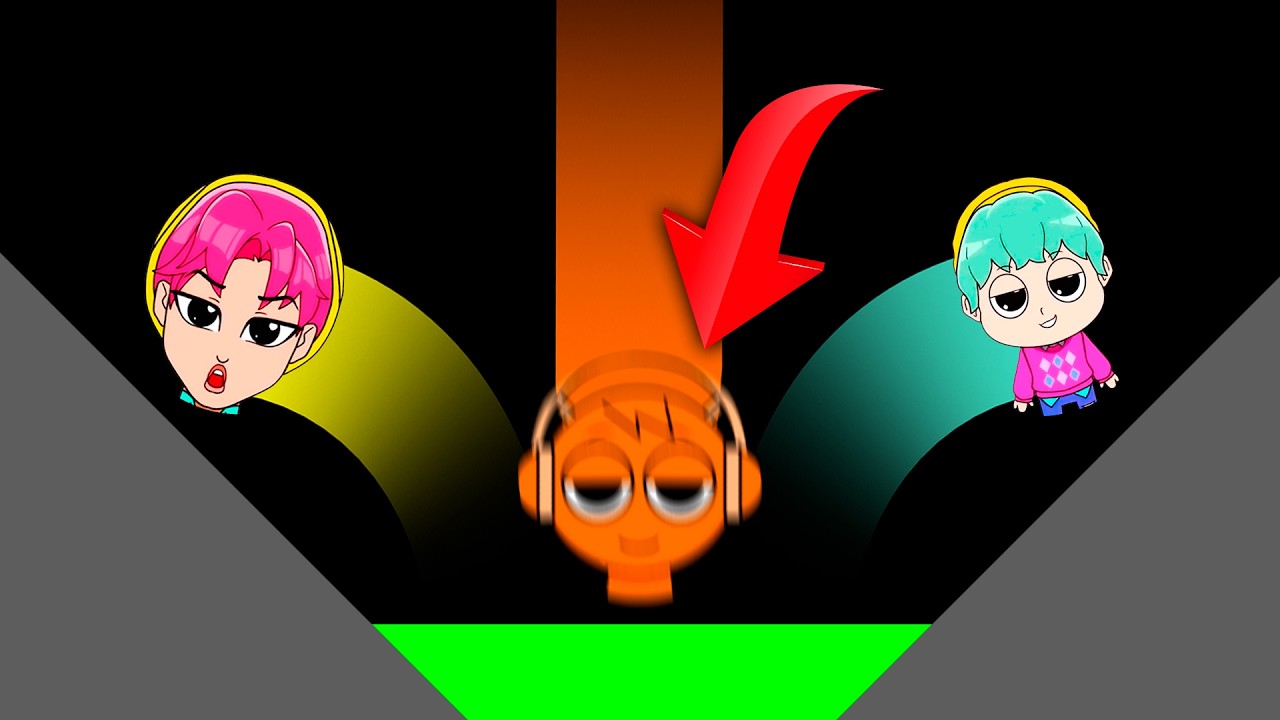 🌀 HOW DID THIS HAPPEN?! SPRUNKI VS K-POP DEMON HUNTERS SPRUNKI MARBLES - Algodoo Marble Race