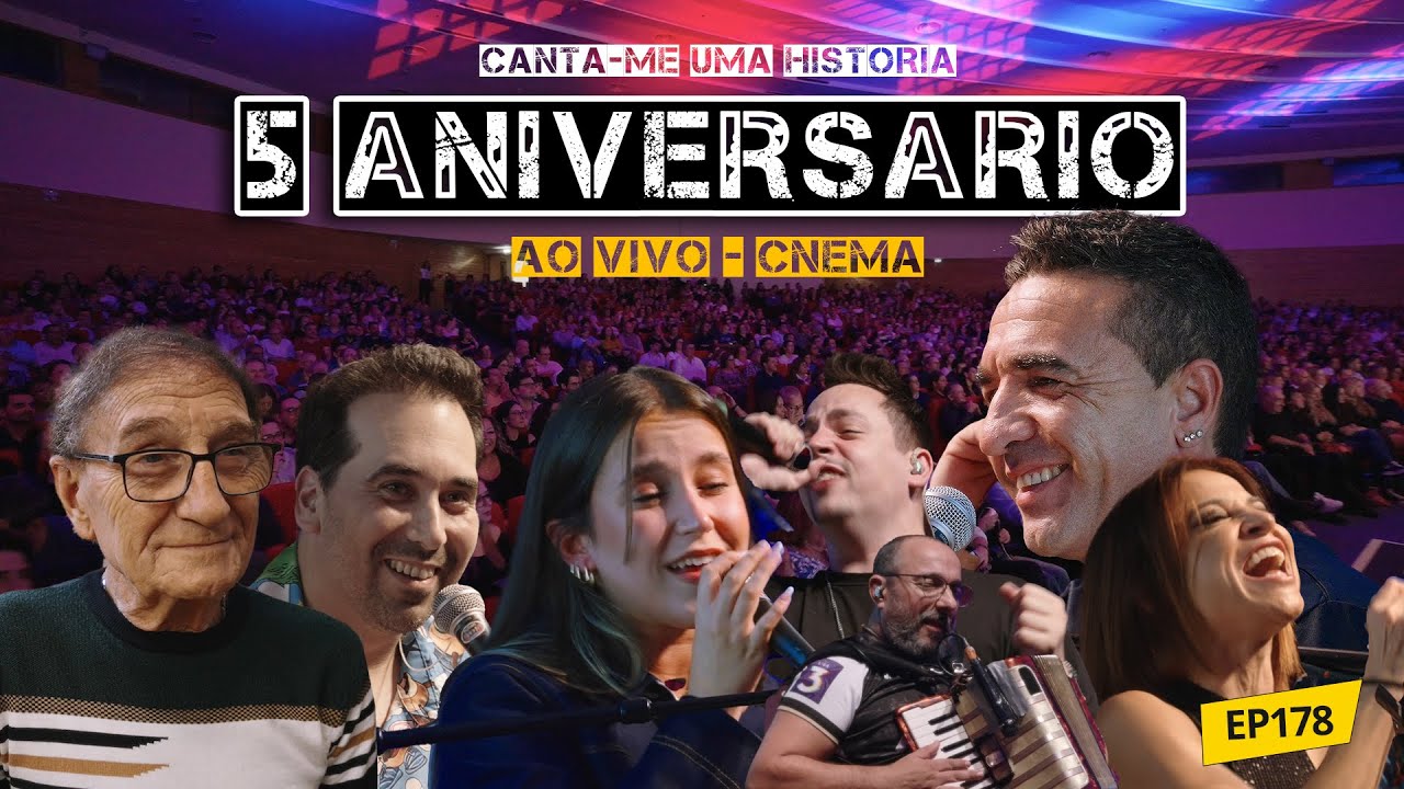 Que festa tão bonita! 5ª Aniversário do Canta-me uma História - (ao vivo em Santarém)