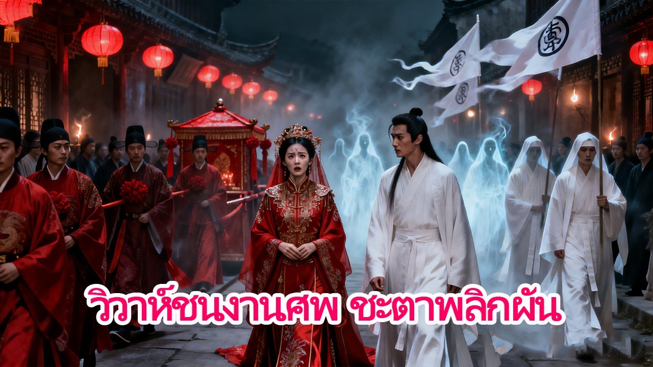 ขบวนเจ้าสาวชนขบวนศพ เปิดคำสาปรักต้องห้าม ชะตาแดงขาวผสานคนเป็นกับวิญญาณ
