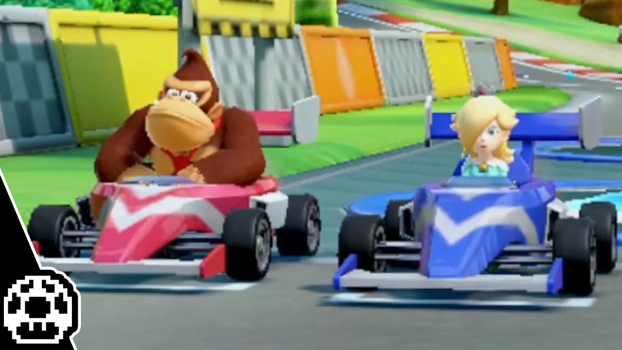 Buben düsen durch Mario Party Jamboree