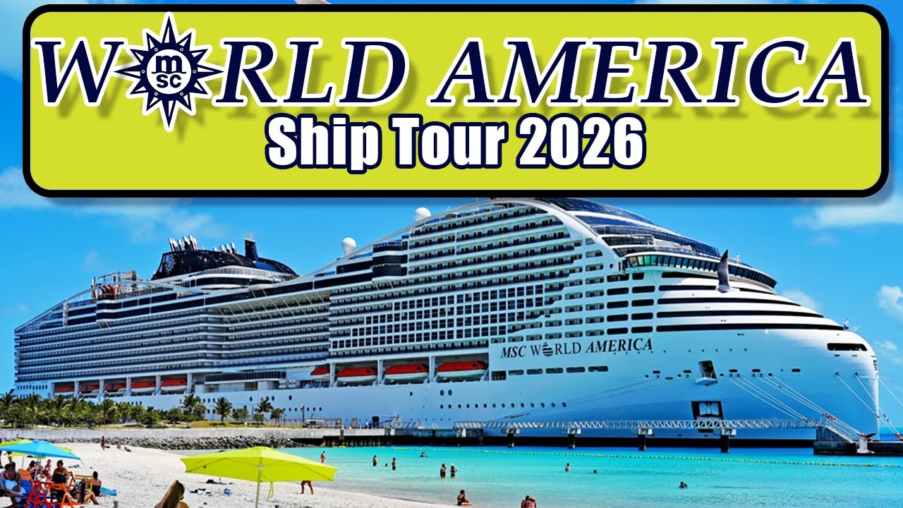 MSC WORLD AMERICA Ship Tour- Navigation, Tips, Tricks, & More!