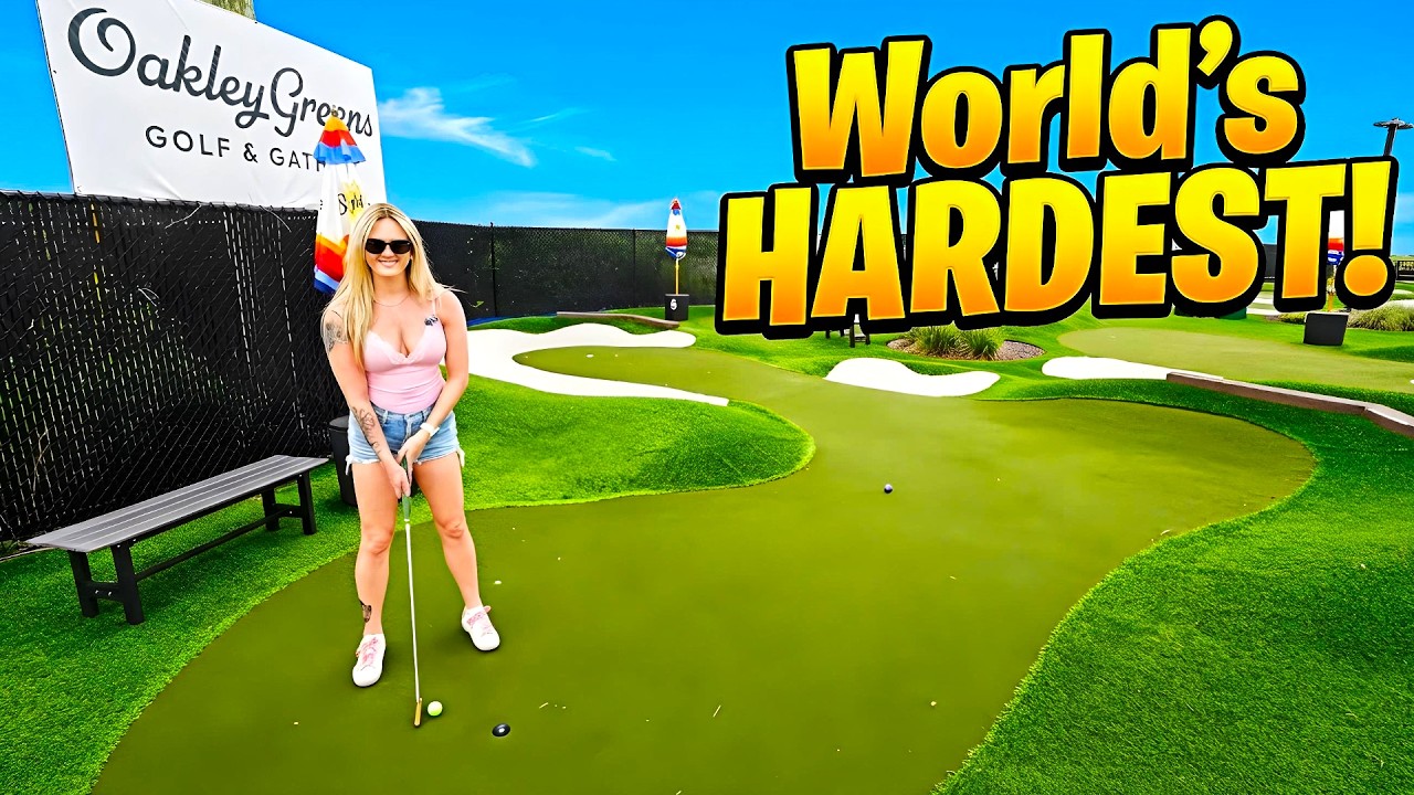 We Found the HARDEST Mini Golf Putting Course EVER! - It DESTROYED Us...