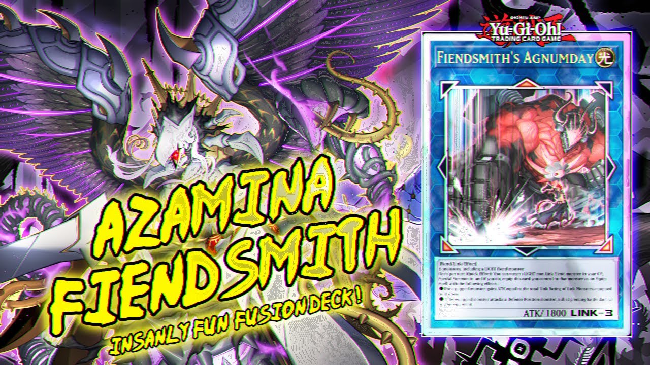 AZAMINA FIENDSMITH IS THE BEST FUSION DECK IN MASTER DUEL! | Yu-Gi-Oh [Master Duel]