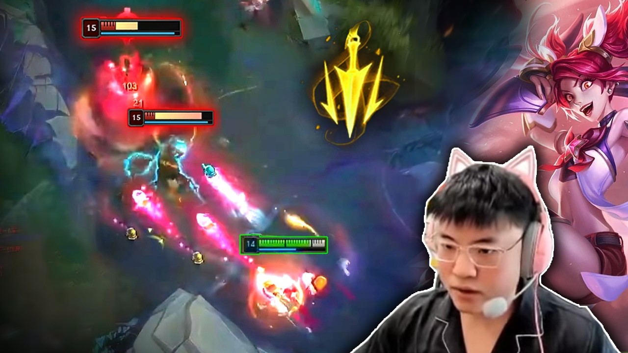 Uzi: У него такое ЧИСТОЕ расположение символов в Jinx! - Английские субтитры