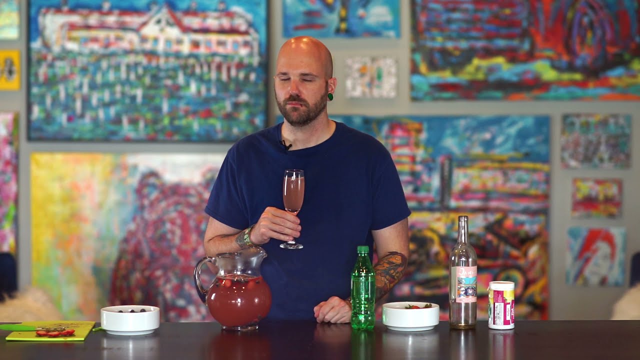 Wine Cocktail: Rose Punch