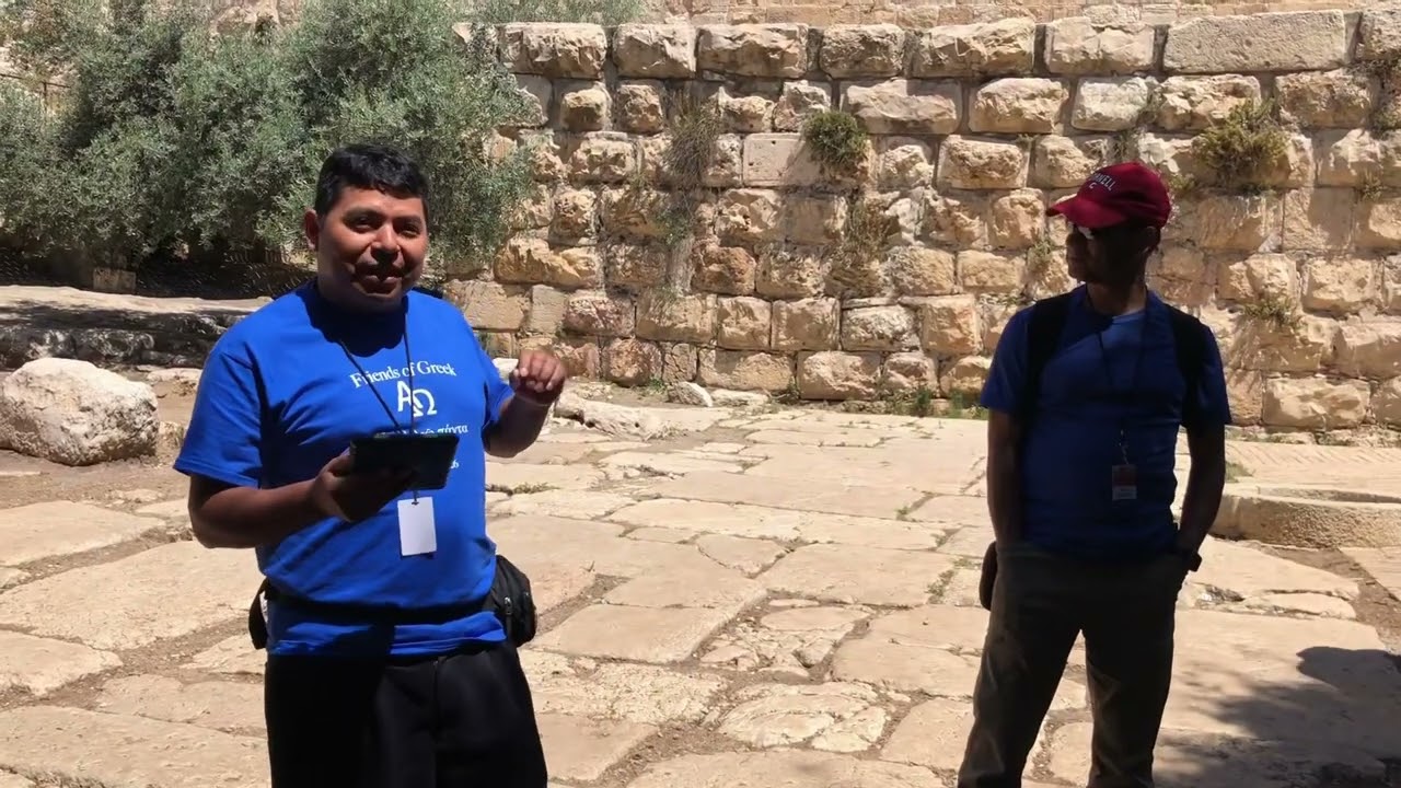 Devotional in Jerusalem - Acts 3 and a Song