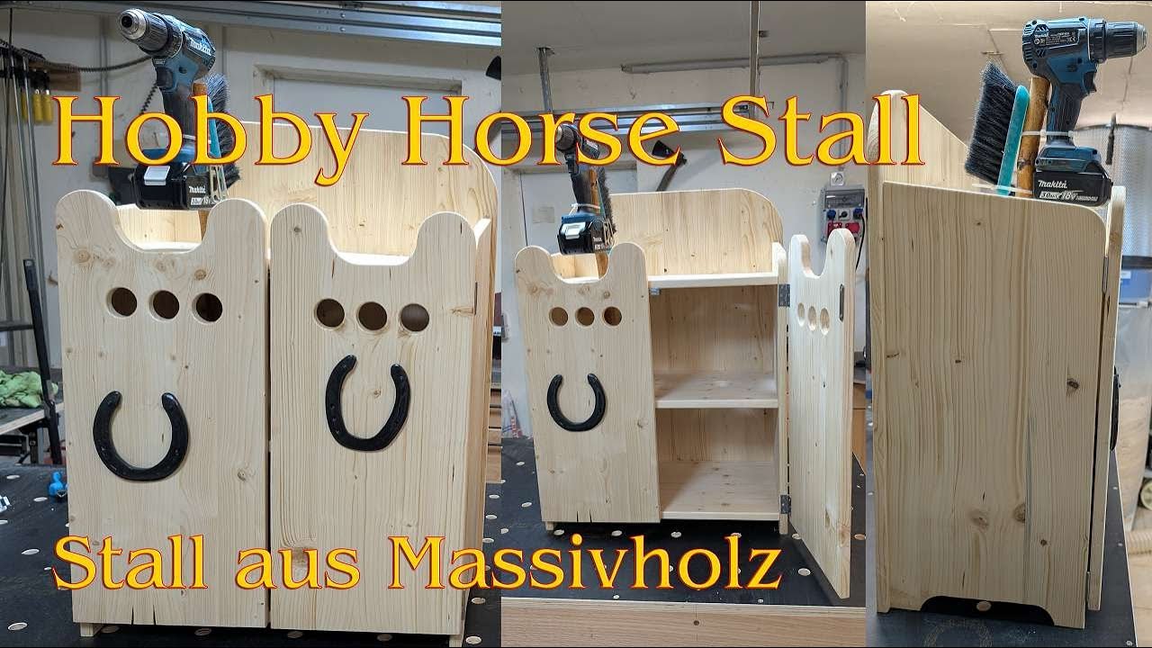 Ein Stall für Steckenpferde ❤️ | Hobby Horsing trifft Schreinerhandwerk