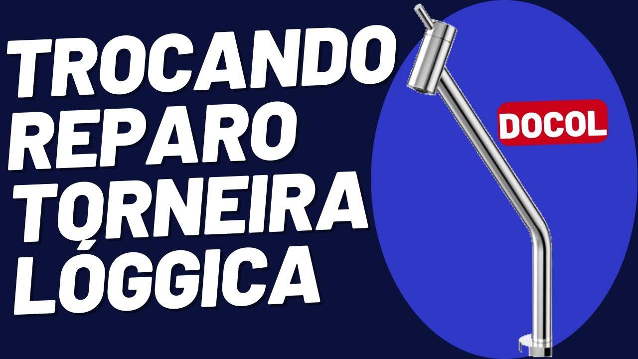 Como Trocar Reparo Da Torneira Lóggica Docol  /  Faça Você Mesmo