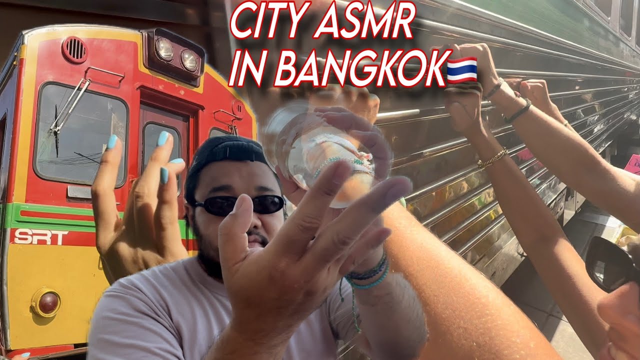 Bangkok City Sounds ASMR 🇹🇭 — Fast & Aggressive in the Busy Streets!