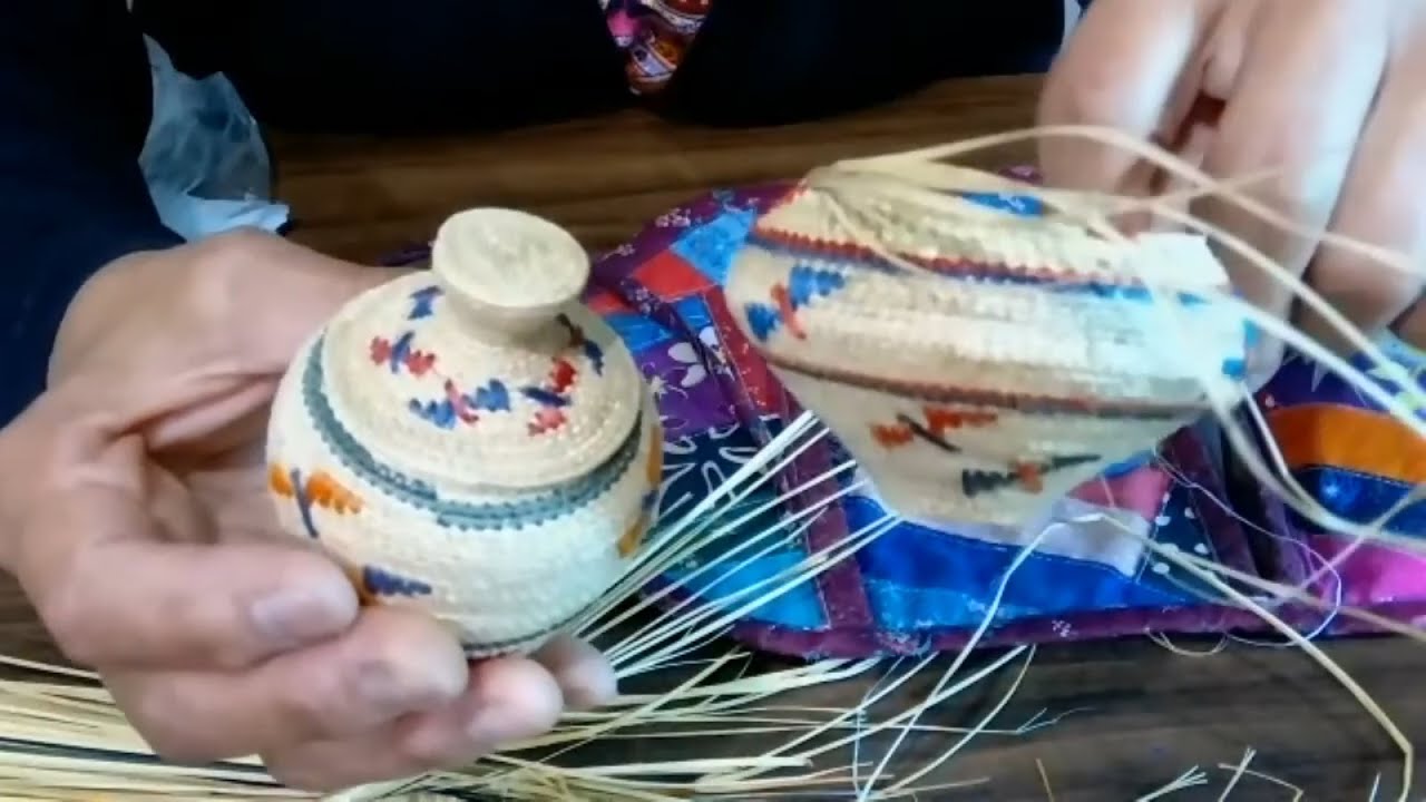 Neva Mathias (Cup'ik) Artist Talk, Basket Weaving in Chevak, Alaska