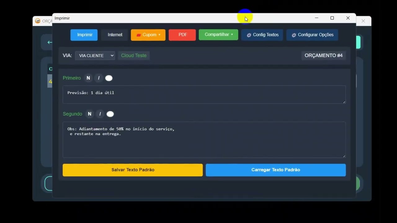 Resumo - Criar Or&ccedil;amentos e Propostas - CloudApp