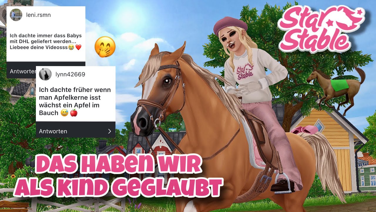 Das habt IHR als Kind GEGLAUBT!🤣 // Star Stable Leveltime🐎