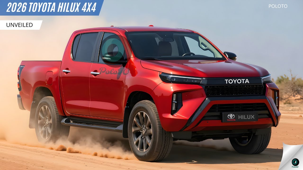 2026 Toyota Hilux 4x4 открыто - возвращение знаменитого автомобиля!