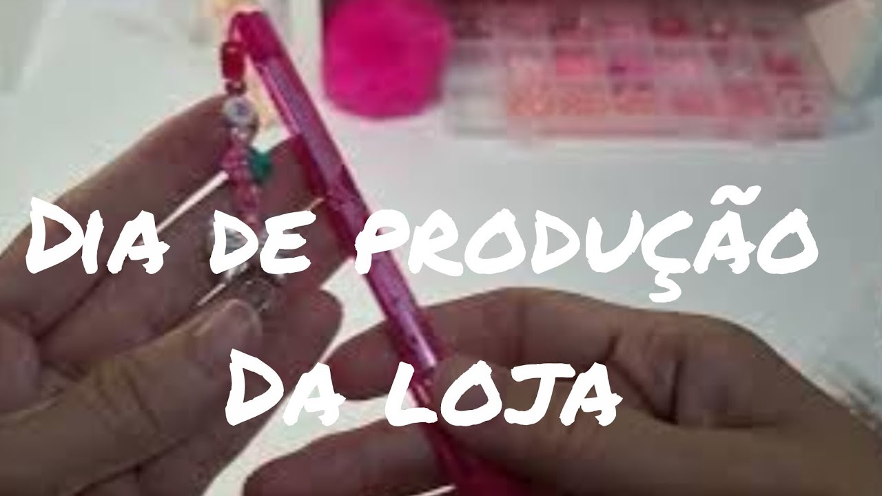 Como fazer  caneta com o tema cereja .Dia de  Produção Oficial da loja.