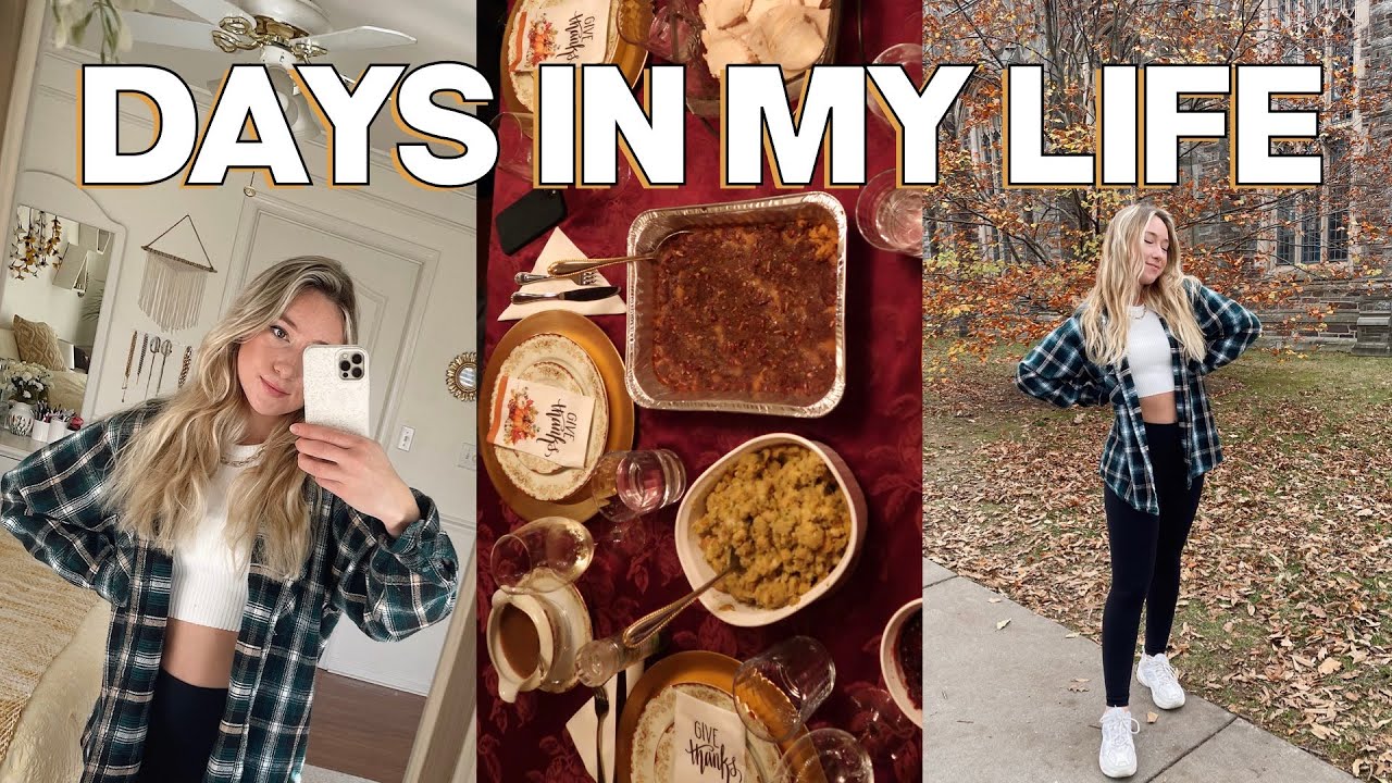 WEEKEND VLOG: baking/cooking, beauty things, early Thanksgiving dinner, & more!