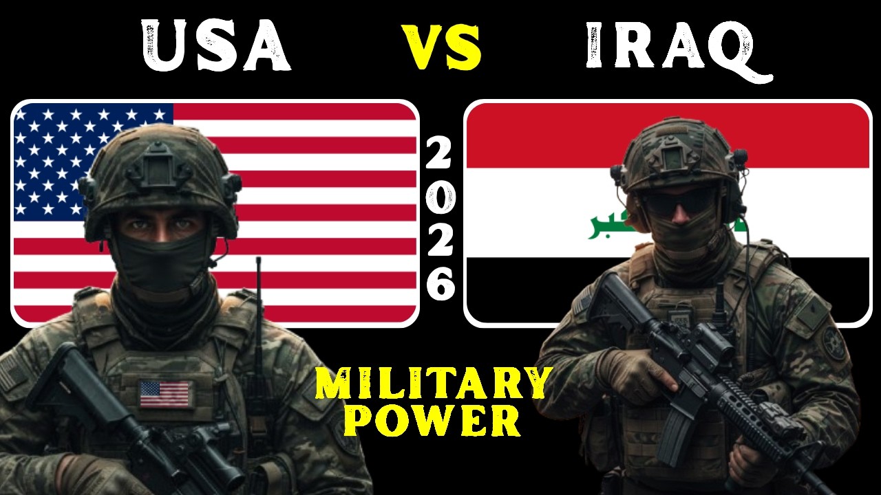 Superpower Showdown: IRAQ Vs USA in Military & Economy