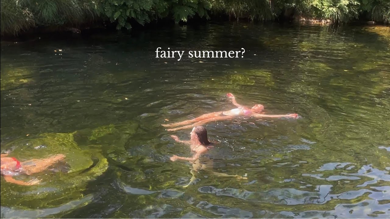 the girlies swim in rivers, walk barefoot and spend time in nature 💌