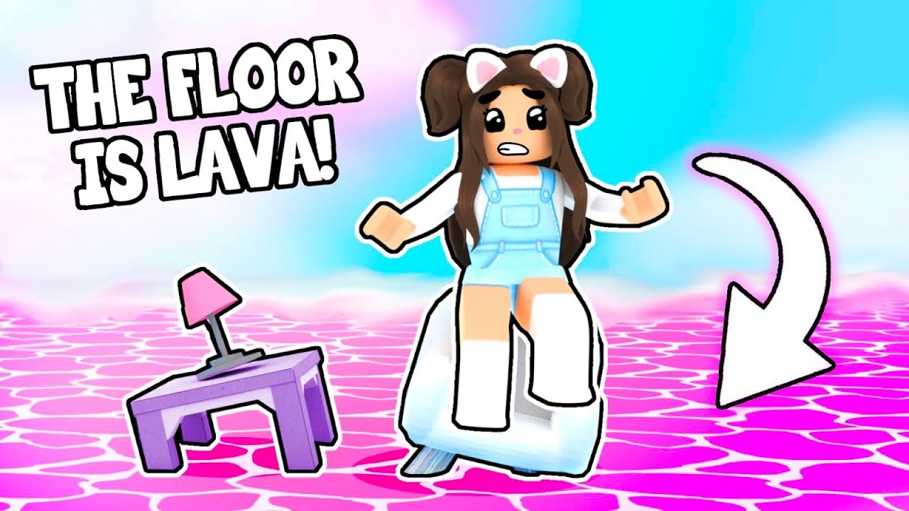 ПОЛ — ЭТО ЛАВА! Roblox