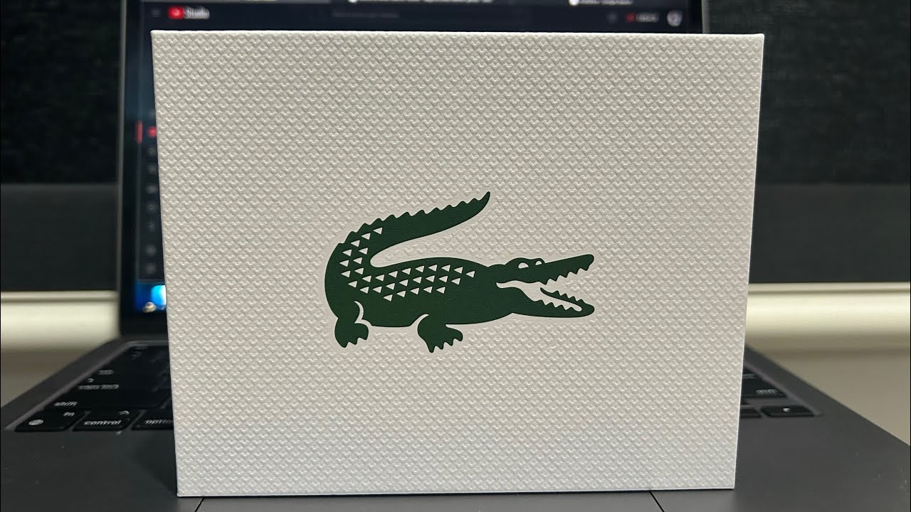 UNBOXING LACOSTE MEN'S CHANTACO SPLIT COW LEATHER WALLET!!
