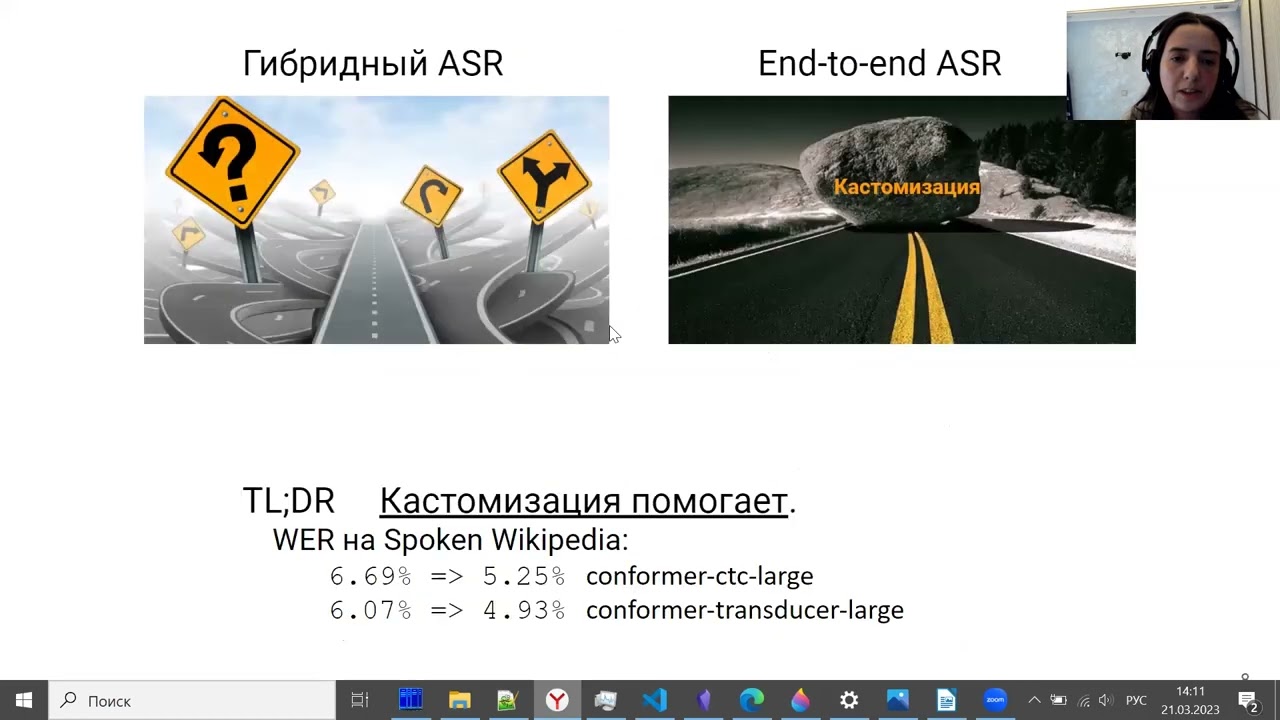 Подходы к кастомизации end-to-end моделей распознавания речи на основе пользовательского словаря