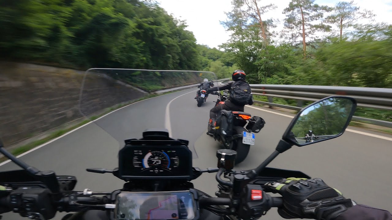 Tracer 9GT+  • Val Trebbia adrenalinica con i LoudBikers! On Board con Insta360 X4
