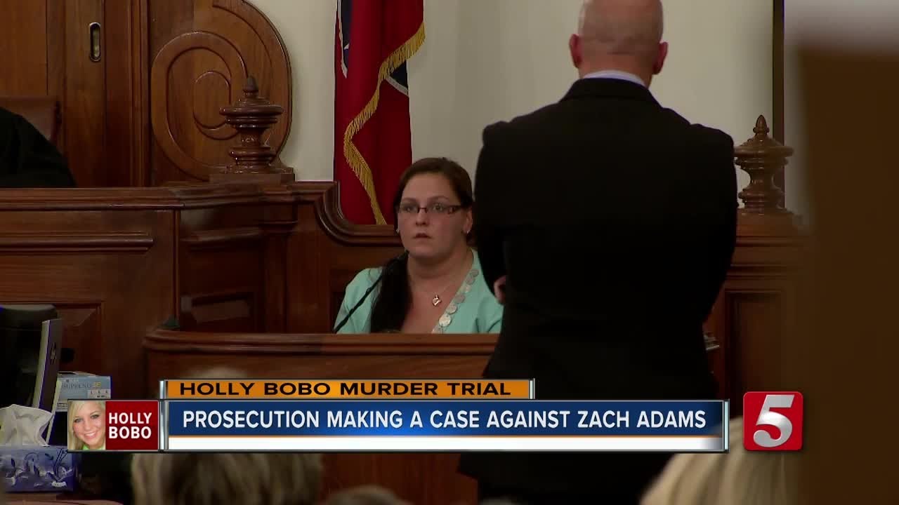 Zach Adams' Ex-Girlfriend Testifies In Day 2 Of Bobo Murder Trial