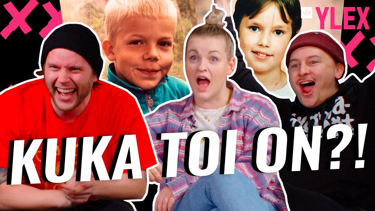 TUNNISTATKO ARTISTIEN LAPSUUDENKUVAT? FT. POIKELUS, PEHKONEN JA PARIKKA