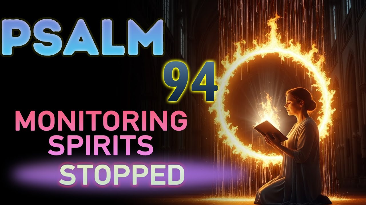 7x PSALM 94 + 35 + 91: Divine Restraining Order—Monitoring Spirits Stopped Now!