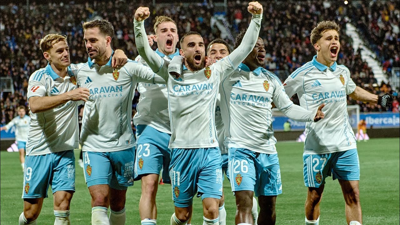 La CELEBRACIÓN desde la grada | Real Zaragoza 2-0 Almería | IberChapa INSIDE