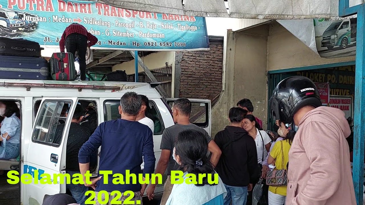 Suasana Tahun Baru di Padang bulan Medan
