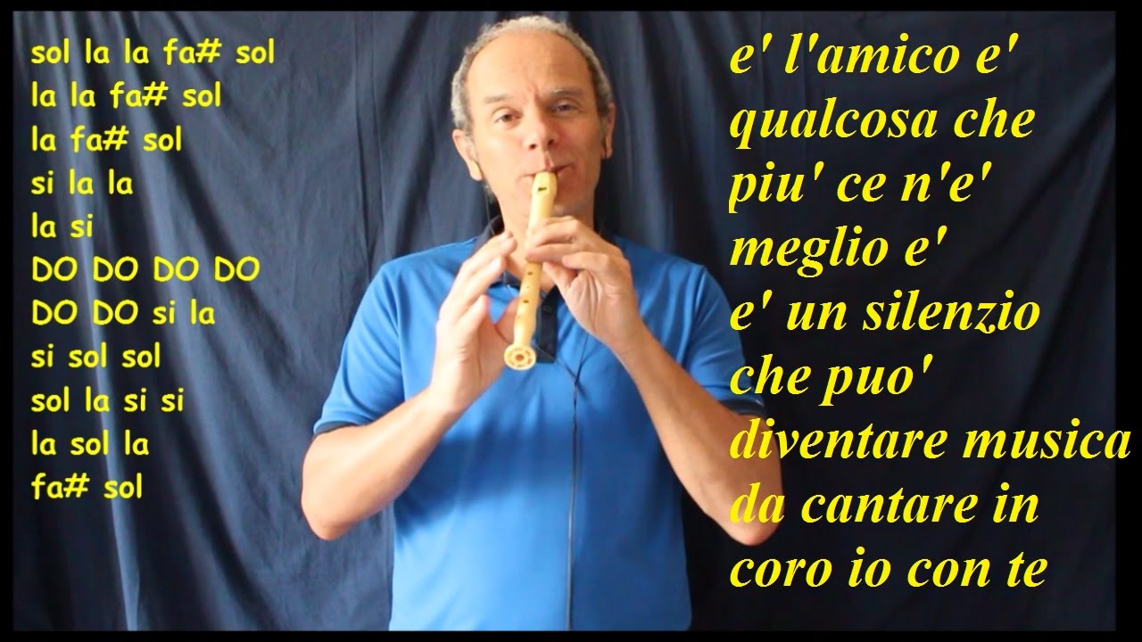 Amico è  (L'Inno all'Amicizia)