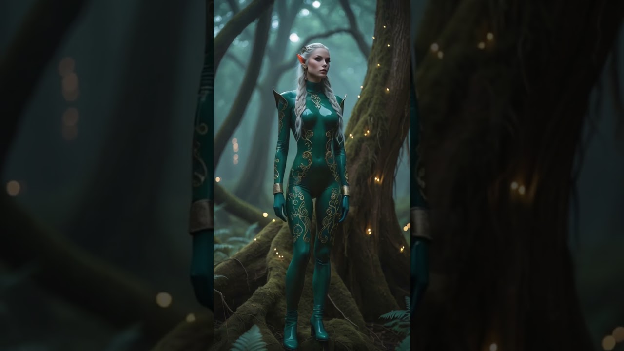 The Elven Sentinel | Enchanted Latex in a Twilight Forest
