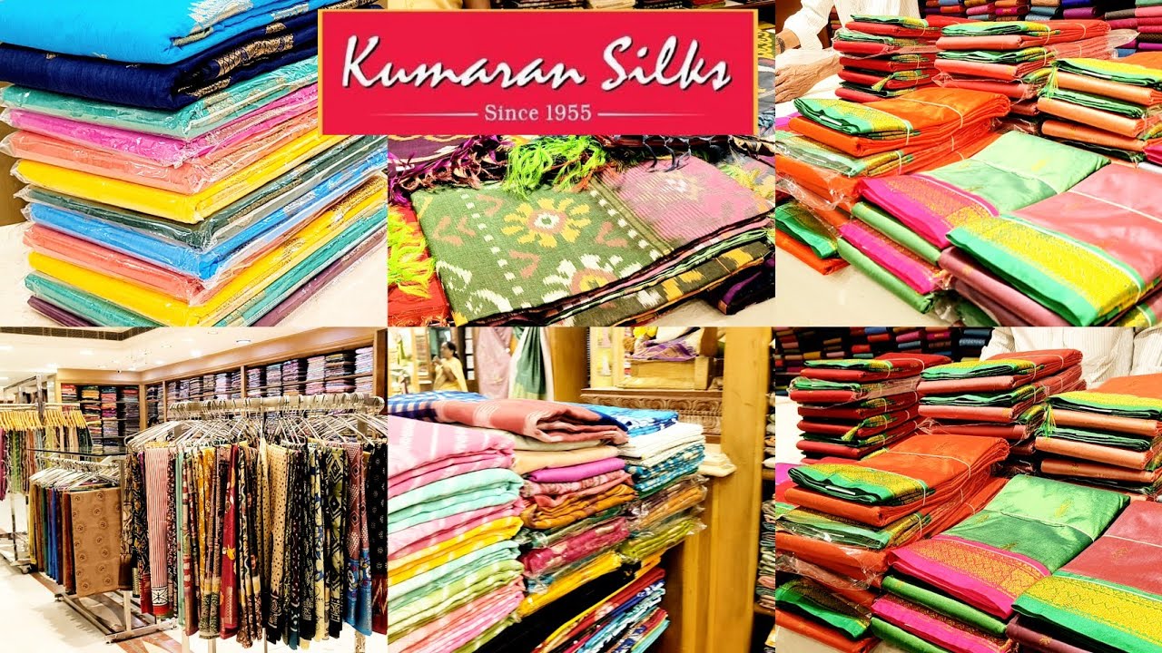 வெயிலுக்கு ☀️ 🌞 இதமான அனைத்து விதமான காட்டன் புடவைகள்/Tnagar Kumaran Silks Summer Pure Cotton Sarees