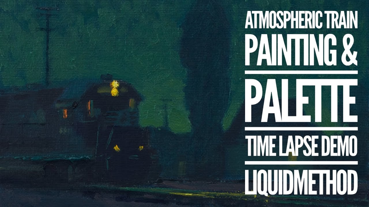 Realistic Diesel Engine Painting | Oil on Panel | Complete Process