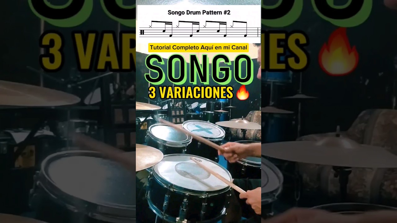 El &uacute;nico tutorial de SONGO para BATER&Iacute;A que necesitas ver