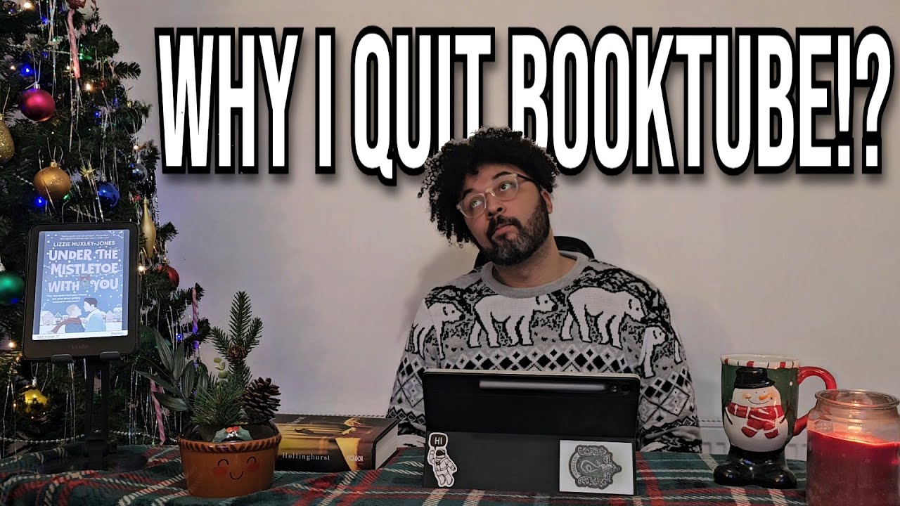 Quitting Booktube? 1500 SUBSCRIBERS?! Life Update + Holiday Reading Plans 🎄