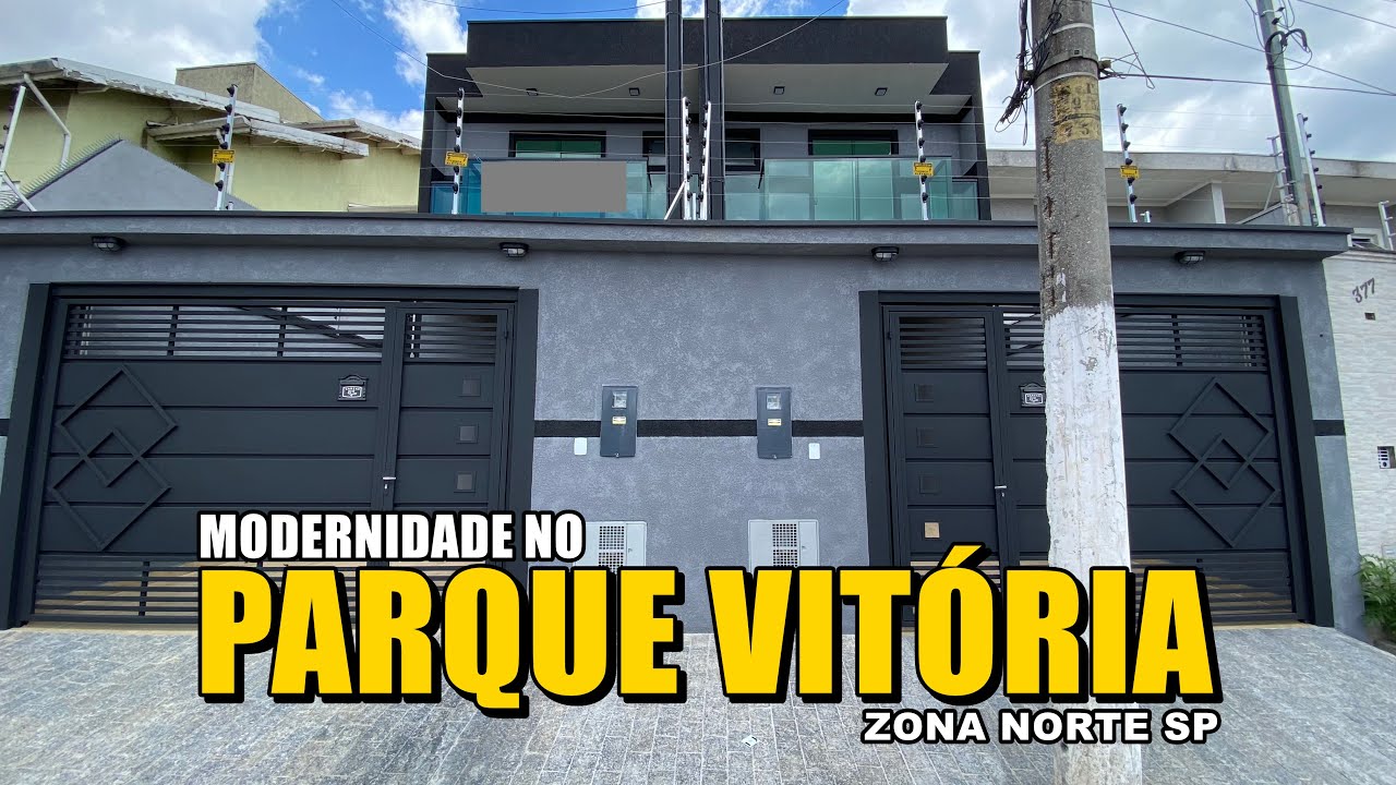 SOBRADOS MODERNOS A VENDA NO PARQUE VITÓRIA RPÓXIMOS AO METRÔ TUCURUVI ZONA NORTE SP