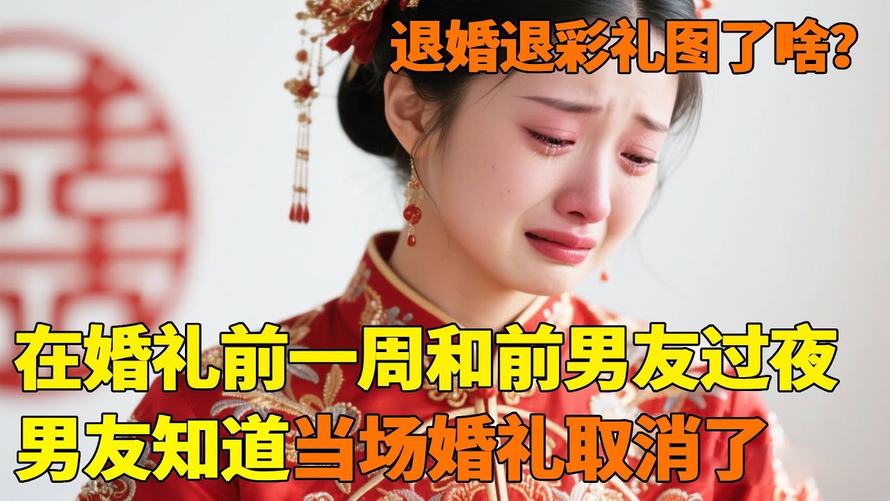 一姑娘婚前一周和前男友出去玩了一天，新郎知道坚决退婚退彩礼，这婚还能结吗？