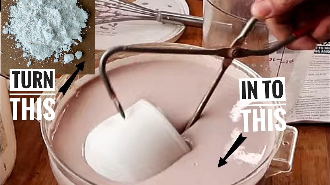 How to Make glaze for pottery with store bought powder
