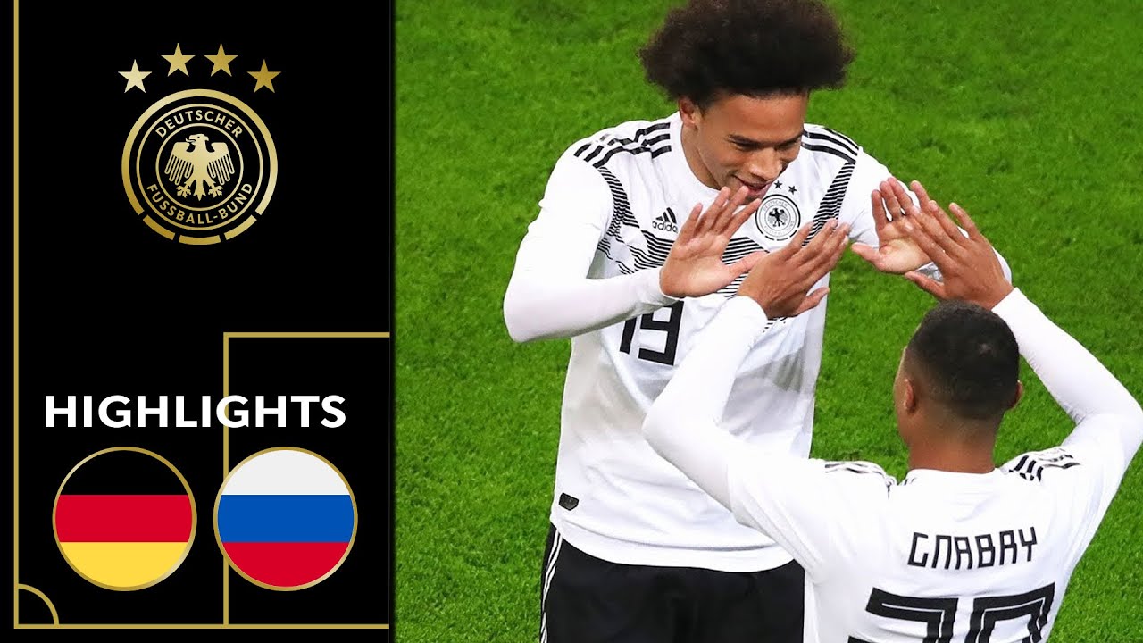 Sané, Gnabry & Co. with a rousing performance | Germany vs Russia 3-0 | Highlights | Friendly